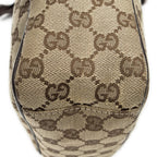 Gucci Mini Zip Crossbody Beige Brown GG Canvas — view 7