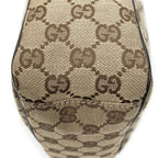 Gucci Mini Zip Crossbody Beige Brown GG Canvas — view 8