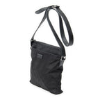Gucci Square Zip Crossbody Black Guccissima Nylon — view 2