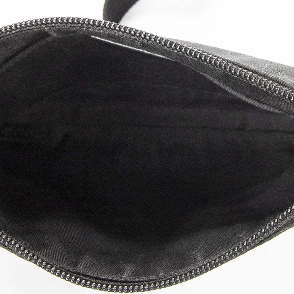 Gucci Zip Messenger Black GG Nylon Canvas — view 9