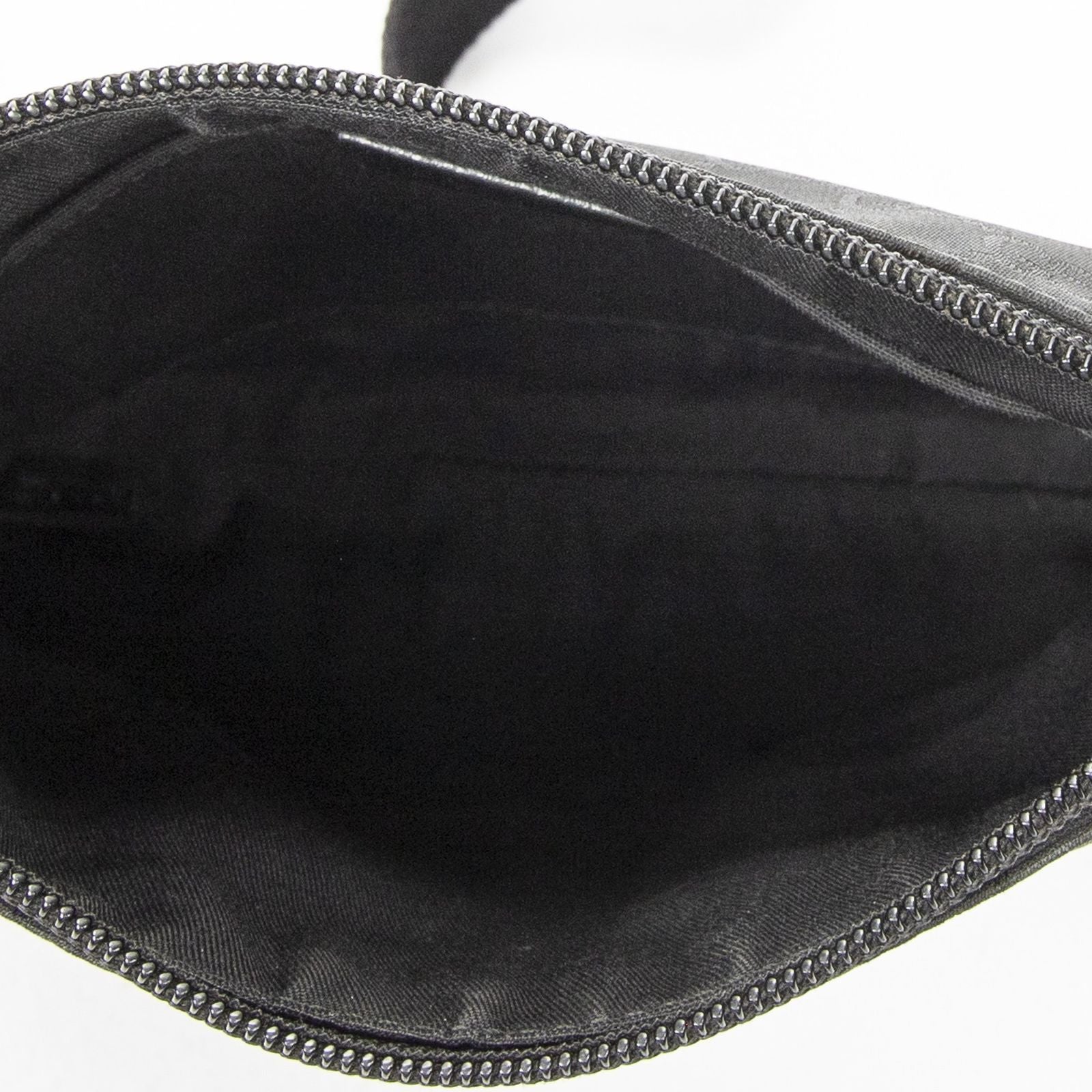 Gucci Zip Messenger Black GG Nylon Canvas — view 9