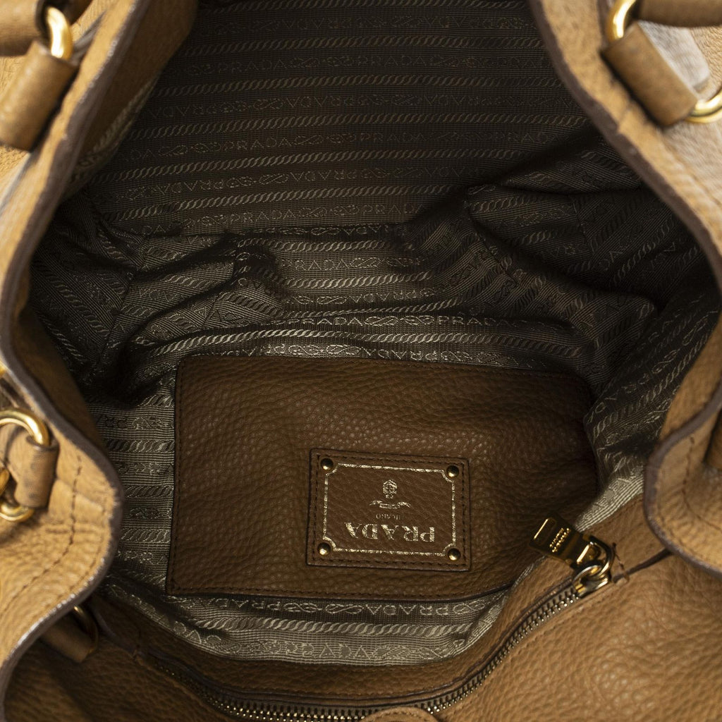 Prada Convertible Tote Tanvitello Dyno — view 9