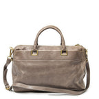 Prada Slip Pocket Soft Boston Light Brown Vitello Luxe Messenger — view 5