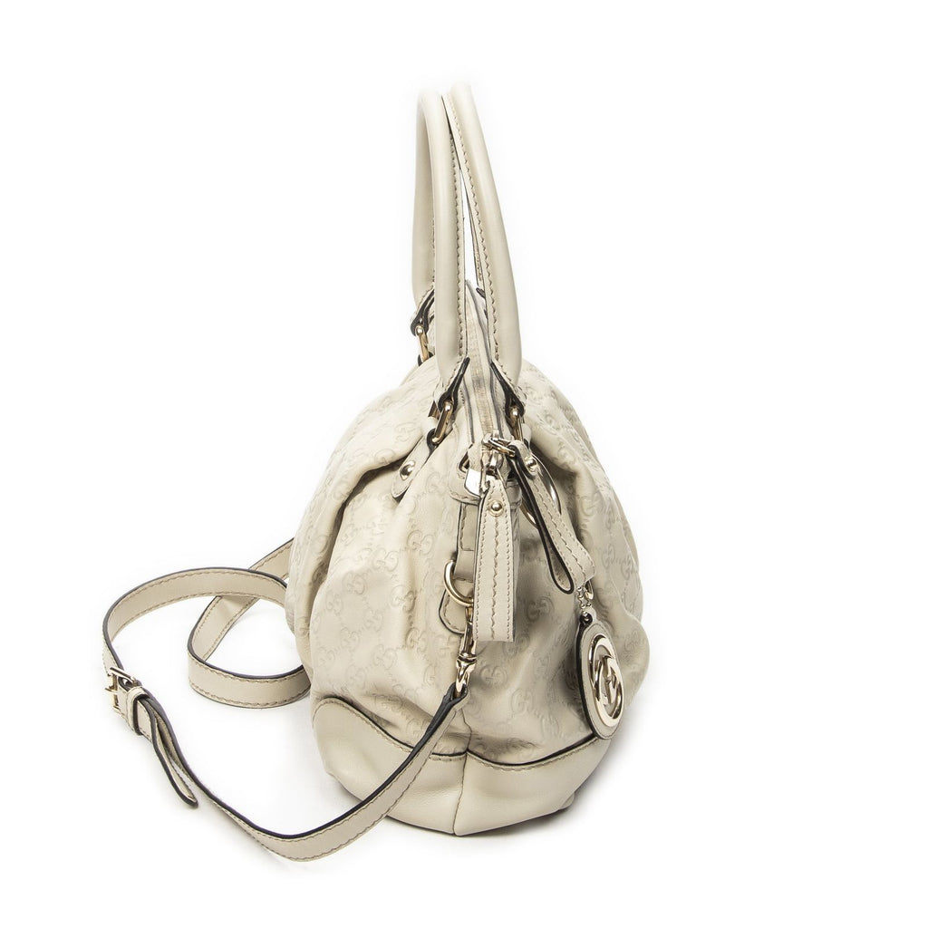 Gucci Sukey Top Handle Ivory Guccissima — view 4