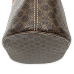Celine Vintage Bucket Tote Brown Macadam Canvas — view 7