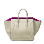Celine Medium Phantom Beige Calfskin Leather Shoulder — view 5
