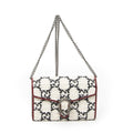 Gucci Dionysus Chain Wallet Ivory Red Tweed