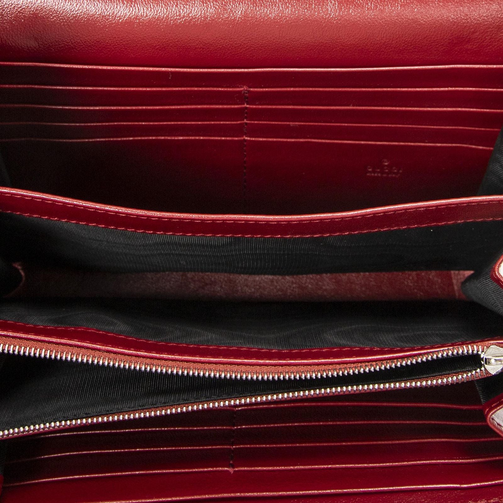 Gucci Dionysus Chain Wallet Ivory Red Tweed — view 9