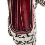 Gucci Dionysus Chain Wallet Ivory Red Tweed — view 8