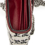 Gucci Dionysus Chain Wallet Ivory Red Tweed — view 7