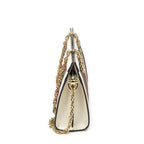 Gucci Small GG Ophidia Beige Ivory Floral Print Supreme Canvas Messenger — view 4
