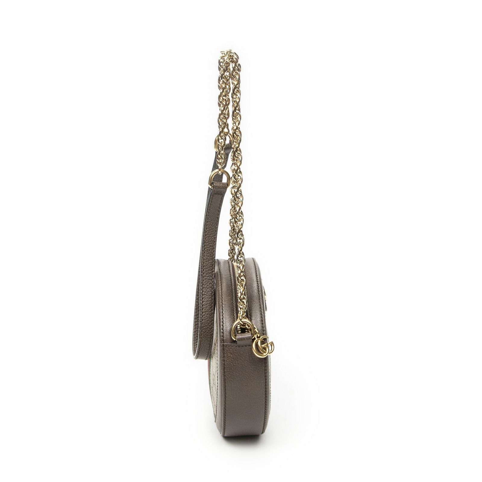Gucci Mini Web Ophidia Crossbody Beige Brown Supreme Canvas — view 4