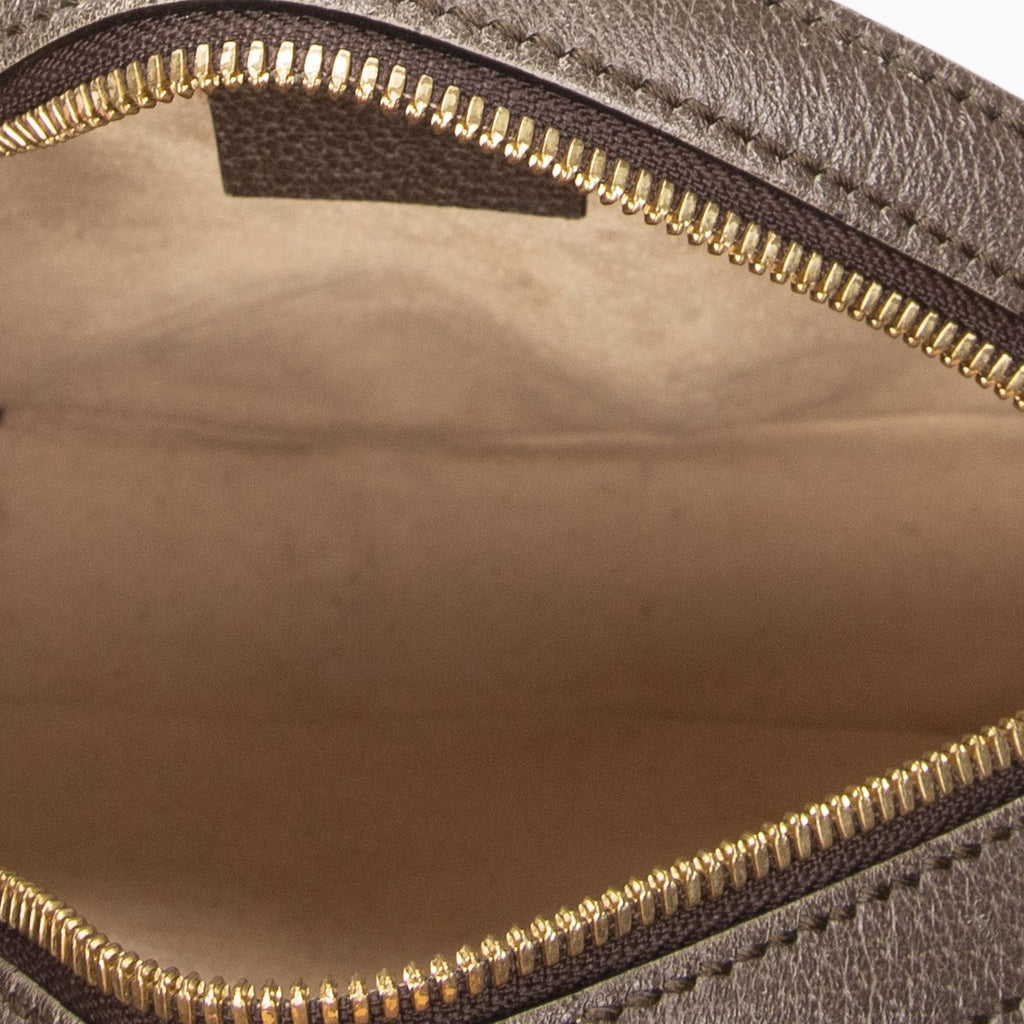 Gucci Mini Web Ophidia Crossbody Beige Brown Supreme Canvas — view 9