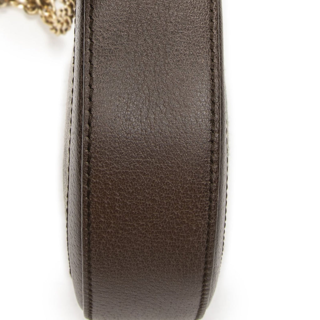 Gucci Mini Web Ophidia Crossbody Beige Brown Supreme Canvas — view 7