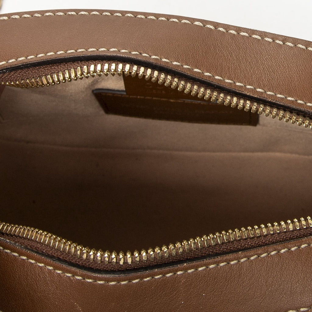 Gucci Chain Shoulder Beige Brown Tiger Embroidery Supreme Canvas Messenger — view 9