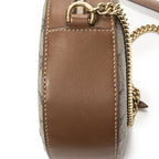 Gucci Chain Shoulder Beige Brown Tiger Embroidery Supreme Canvas Messenger — view 8