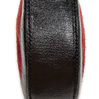 Gucci Mini Web Ophidia Crossbody Red Black Suede Leather — view 8