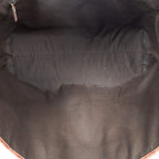 Gucci Radio Pun Tote Beige Red Canvas — view 9