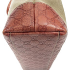 Gucci Radio Pun Tote Beige Red Canvas — view 8