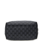 Gucci Front Slip Pocket Hobo Black GG Canvas — view 6
