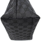 Gucci Front Slip Pocket Hobo Black GG Canvas — view 7