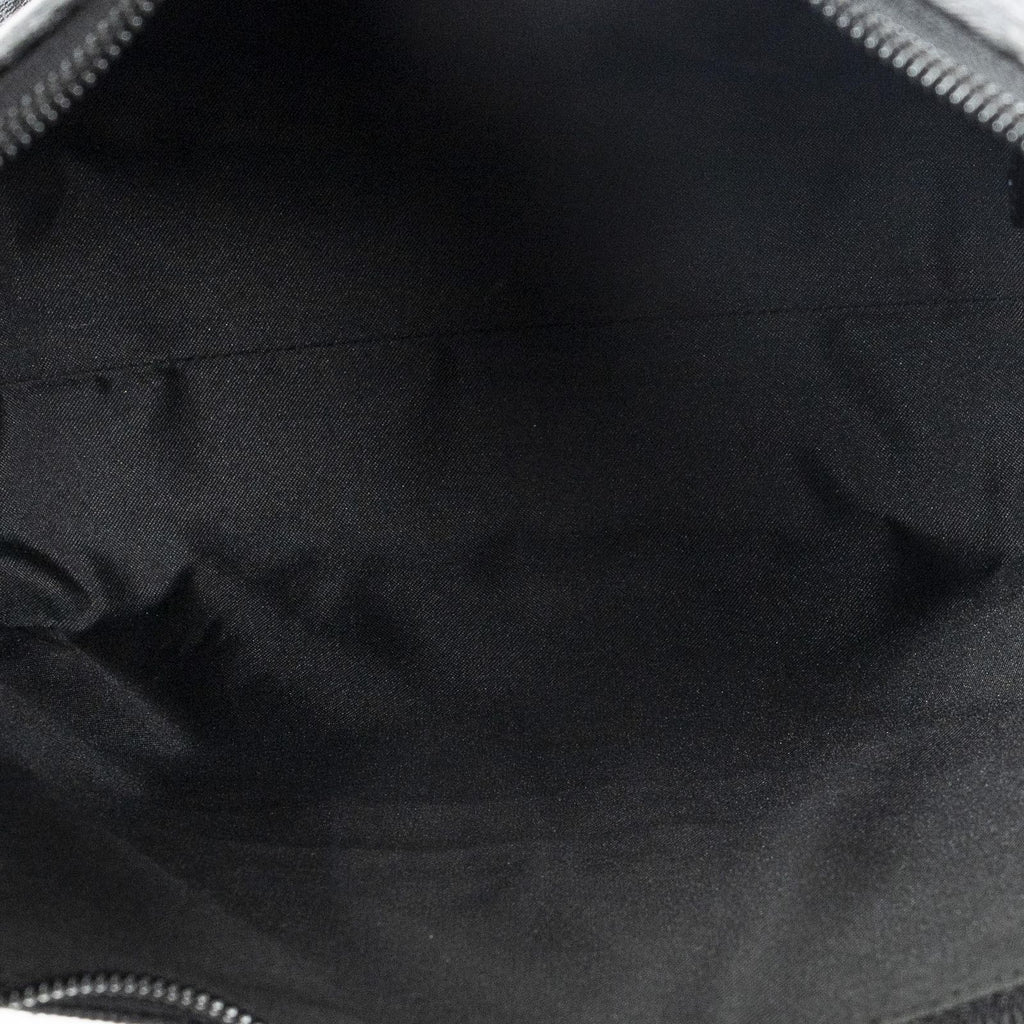 Gucci Front Slip Pocket Hobo Black GG Canvas — view 9