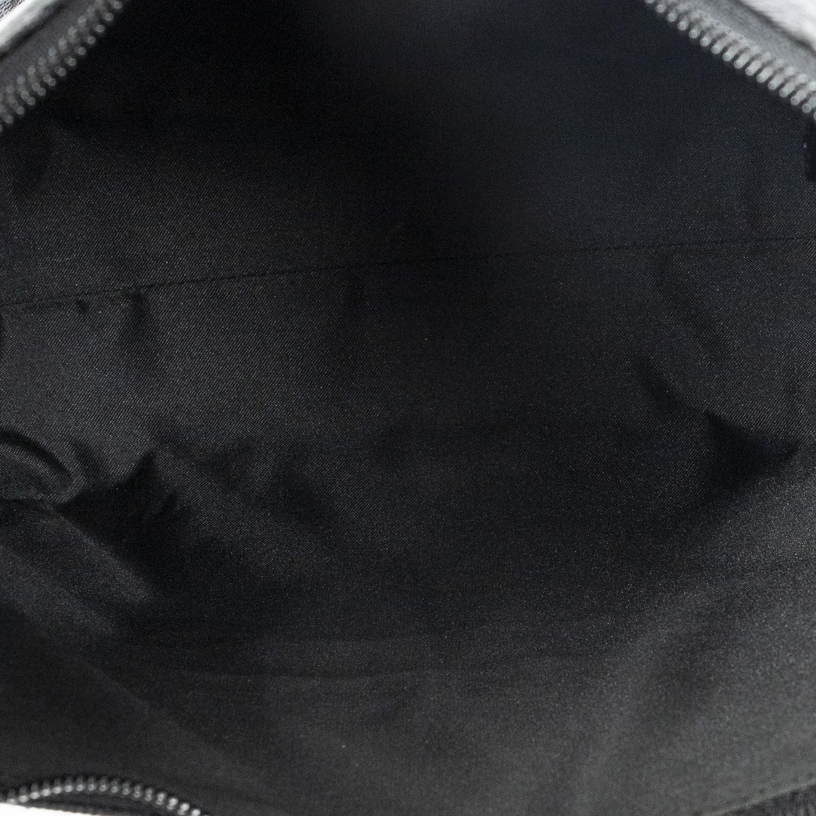 Gucci Front Slip Pocket Hobo Black GG Canvas — view 9
