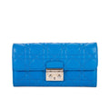 Dior Miss Dior Wallet Blue Cannage Quilt