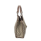 Gucci Large Joy Shoulder Tote Beige Brown Supreme Canvas — view 4