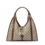 Gucci Large Joy Shoulder Tote Beige Brown Supreme Canvas