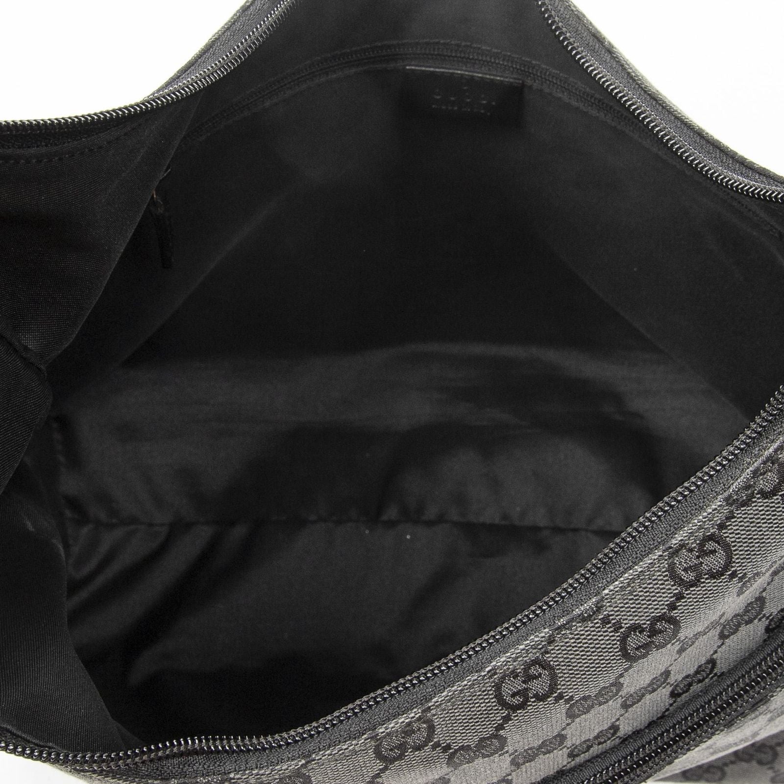 Gucci Hobo Black GG Canvas — view 9