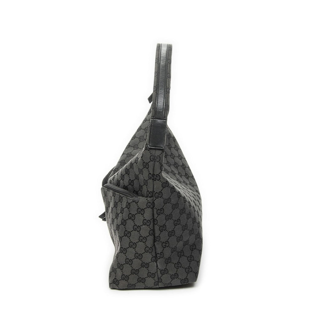Gucci Hobo Black GG Canvas — view 3