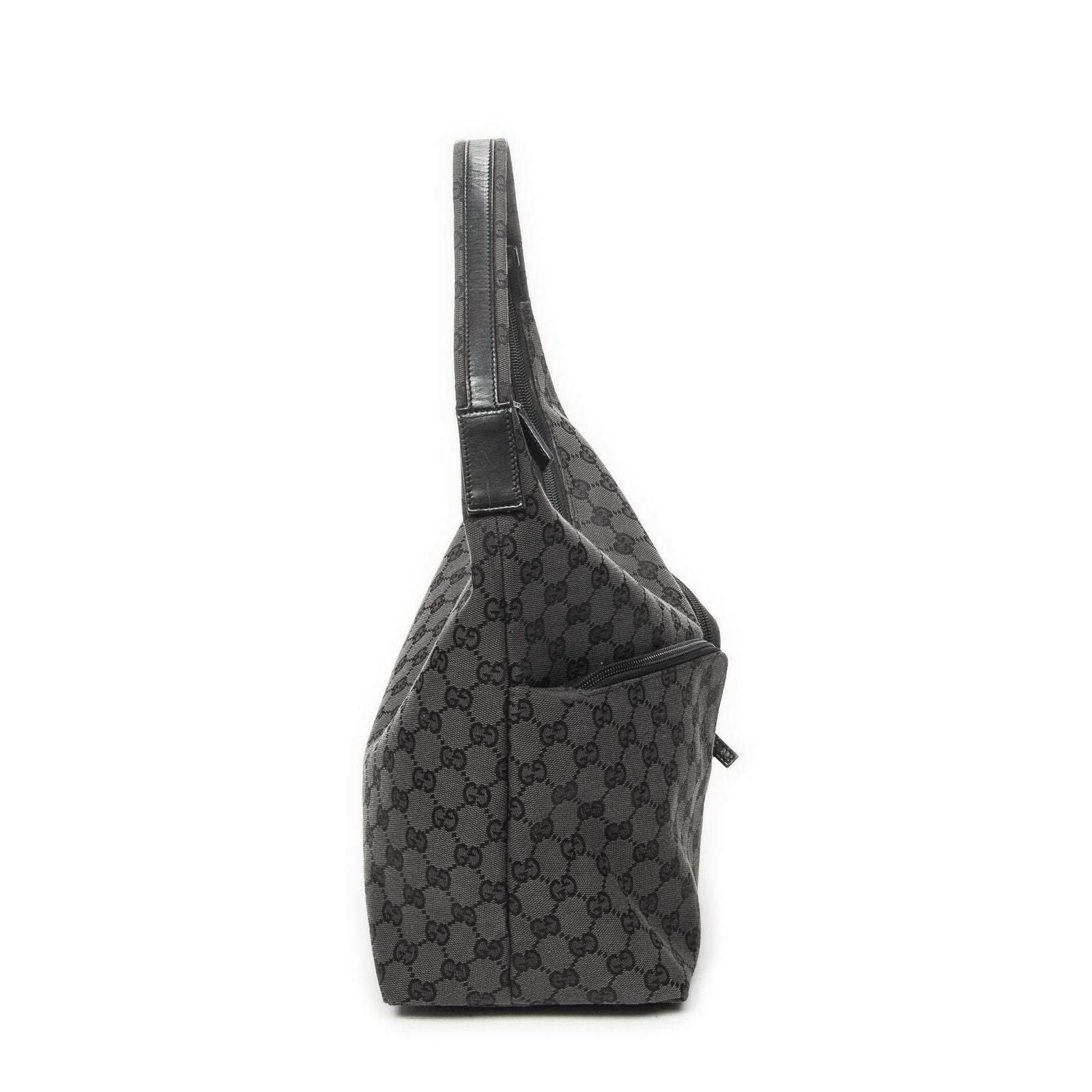 Gucci Hobo Black GG Canvas — view 4