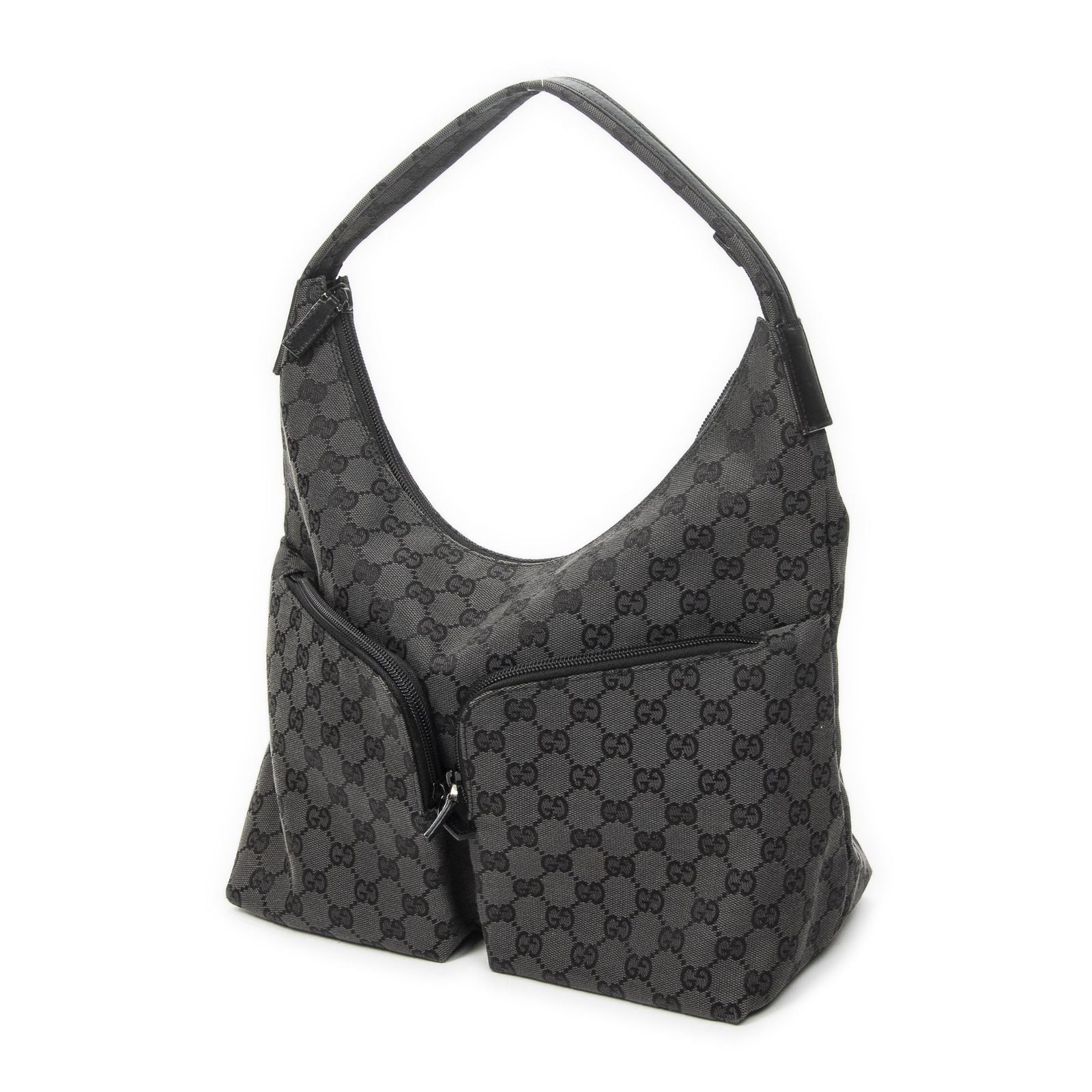 Gucci Hobo Black GG Canvas — view 2