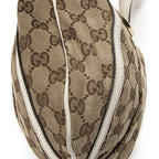 Gucci Abbey Shoulder Bag Beige Ivory GG Canvas — view 8