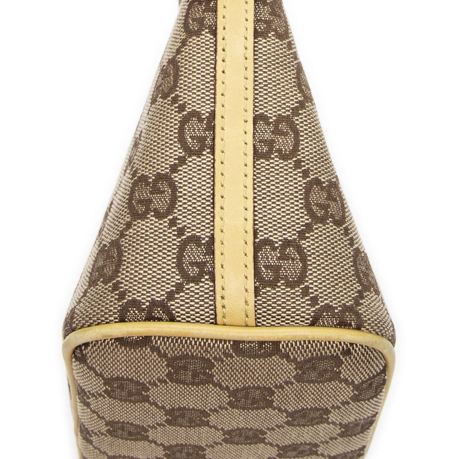 Gucci Pouch Beige Tan GG Canvas — view 7