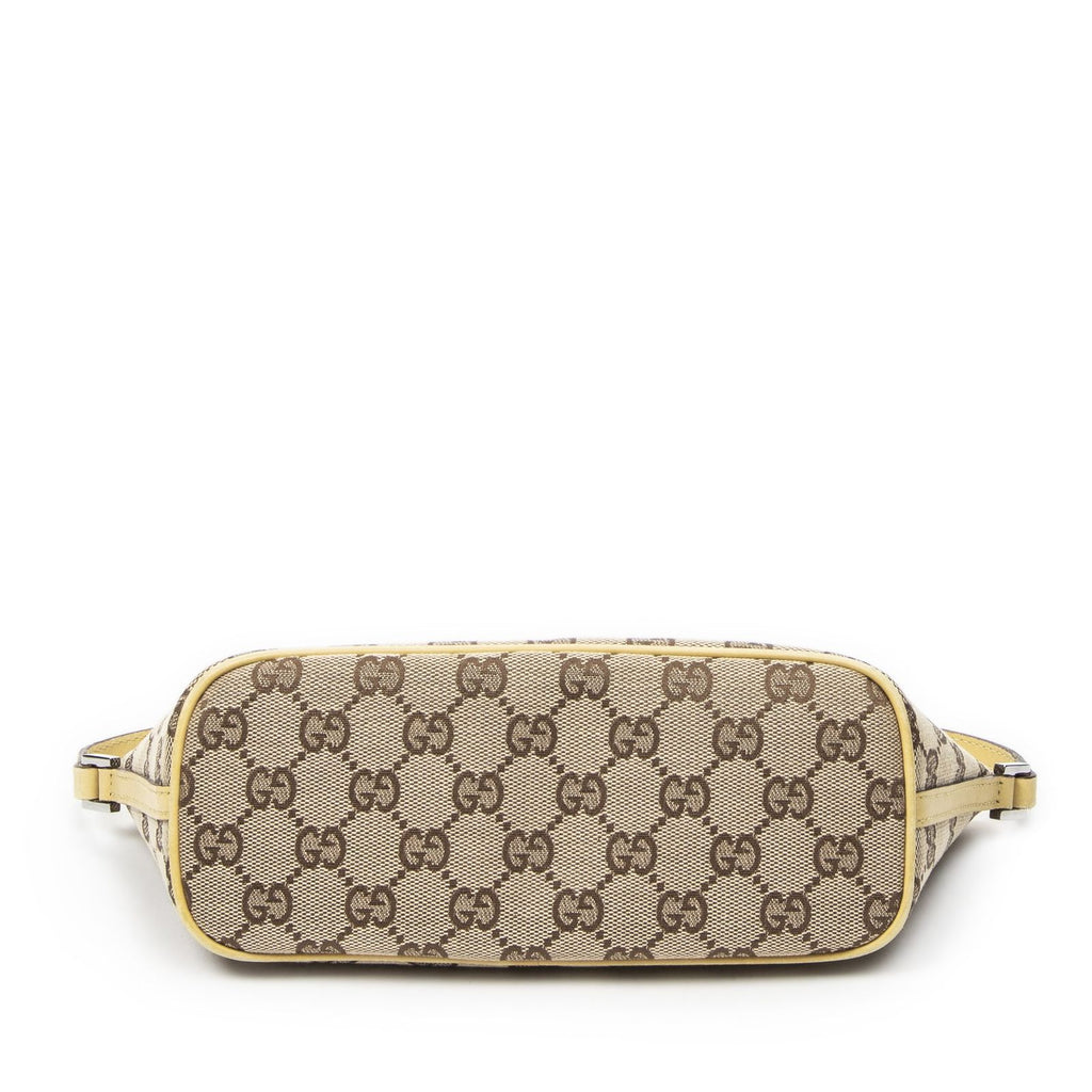 Gucci Pouch Beige Tan GG Canvas — view 6
