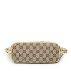 Gucci Pouch Beige Tan GG Canvas — view 6