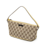 Gucci Pouch Beige Tan GG Canvas — view 2