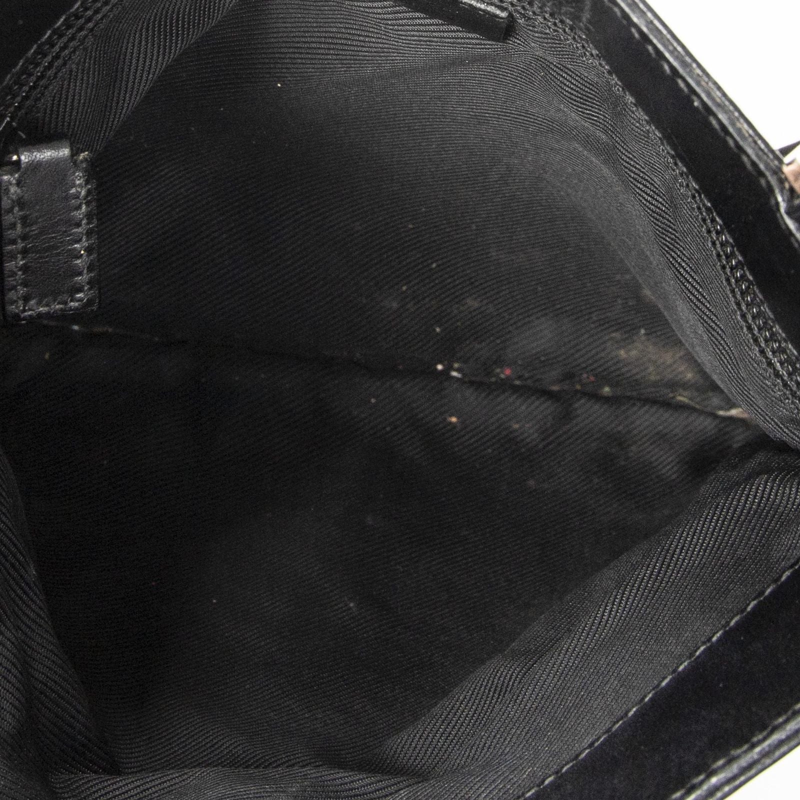 Gucci Small Messenger Gray Black GG Denim Canvas — view 9