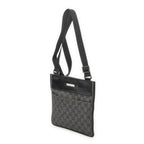 Gucci Small Messenger Gray Black GG Denim Canvas — view 2