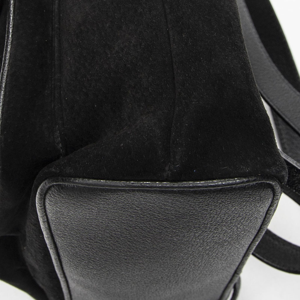Gucci Rajibanbu Backpack Black Suede Leather — view 8