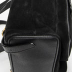 Gucci Rajibanbu Backpack Black Suede Leather — view 7