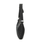 Gucci Round Zip Messenger Black GG Canvas — view 3