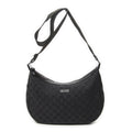 Gucci Round Zip Messenger Black GG Canvas