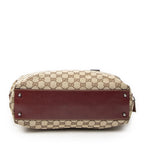 Gucci Small Boston Beige Red GG Canvas Messenger — view 6