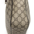 Gucci Half Moon Zip Messenger Beige Brown Supreme Canvas — view 7
