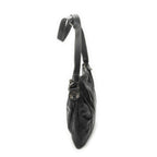 Gucci Selleria Crossbody Black Gray Calfskin Leather — view 3