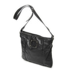 Gucci Selleria Crossbody Black Gray Calfskin Leather — view 2