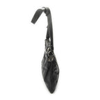 Gucci Selleria Crossbody Black Gray Calfskin Leather — view 4
